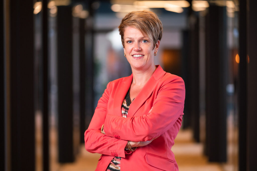Portretfoto van Marjan Visser, onderdeel van het FMXXL-team
